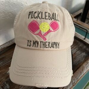 Pickleball is My Therapy Hat